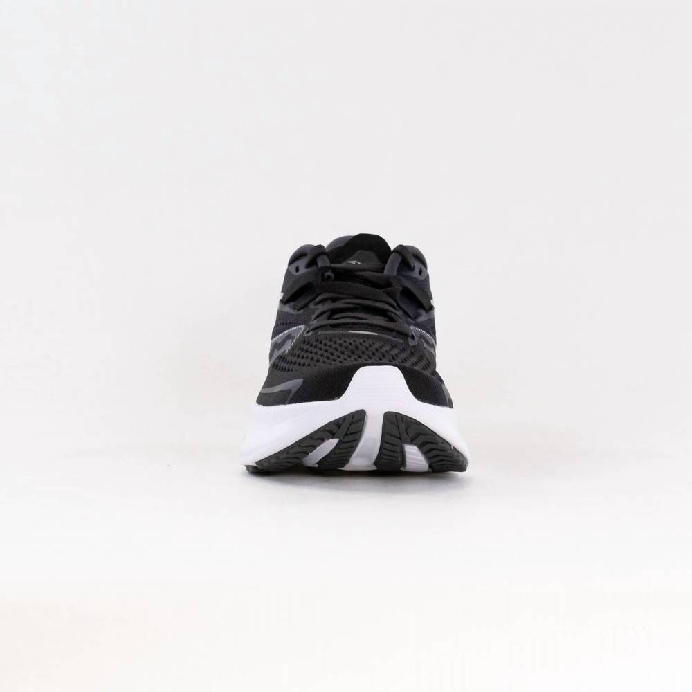 NEW SAUCONY women's ride 15 in black /white - Picture 3 of 6
